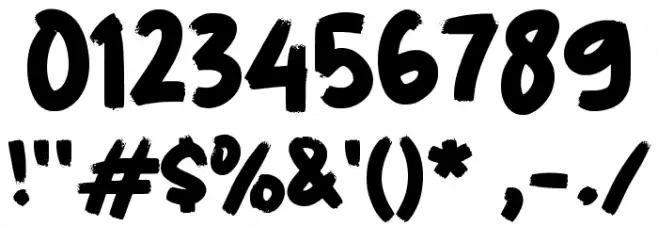 Gelem Font OTHER CHARS