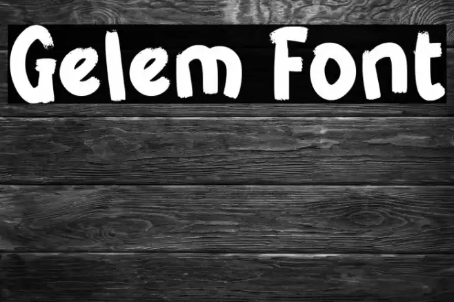 Gelem Font examples