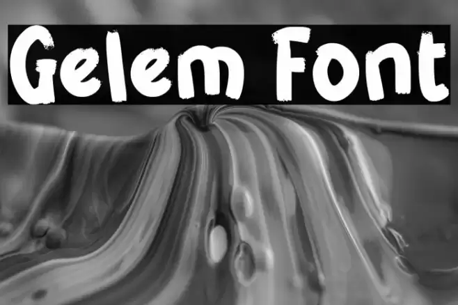 Gelem Font examples