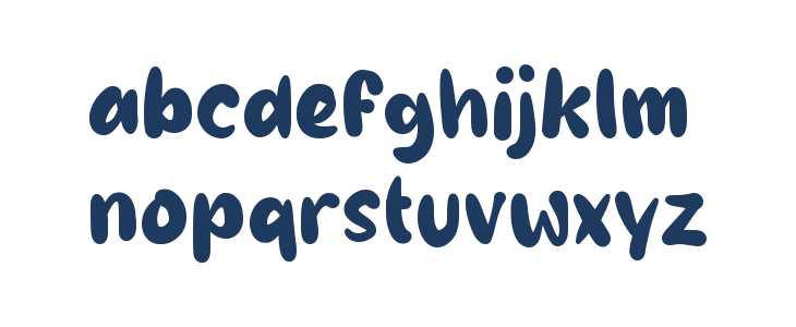 Gelembung Lowercase