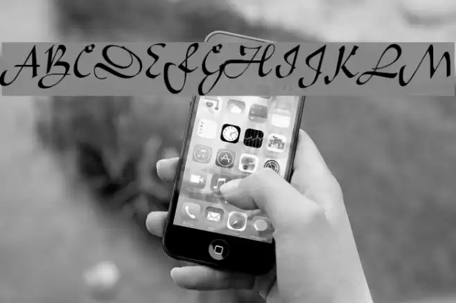 Gelfling SF Font examples