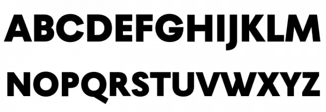 Geliat ExtraBold Polices MAJUSCULES