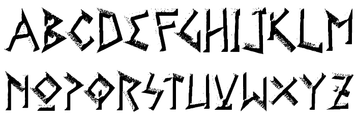 Gelio Kleftiko Font LOWERCASE