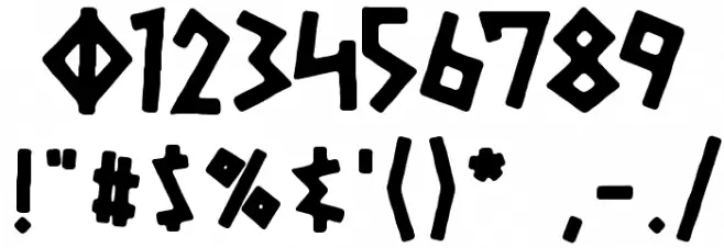 Gelio Retsina Font OTHER CHARS