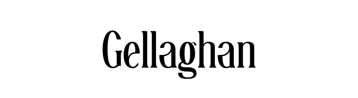 Gellaghan  フリーフォントのダウンロード