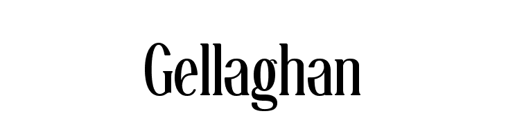 Gellaghan  font caratteri gratis