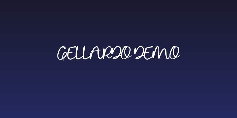 Gellardo Demo Social Header