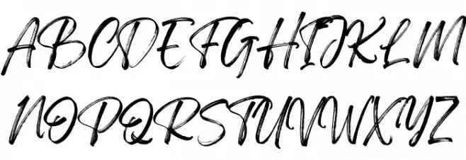 Gellatio Personal Use Schriftart Groß
