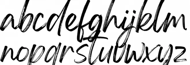 Gellatio Personal Use Font LOWERCASE