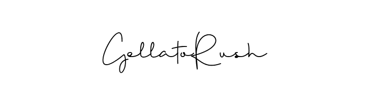 Gellato Rush  font caratteri gratis