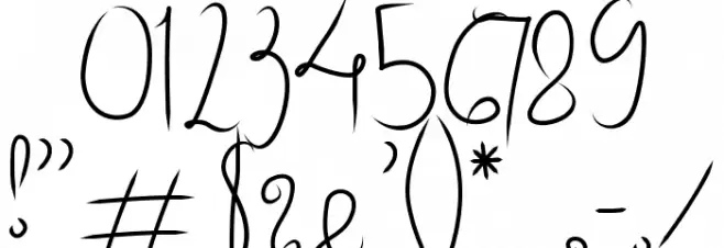 Gellato Font OTHER CHARS