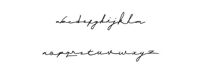 Gellattik Janggan Font LOWERCASE
