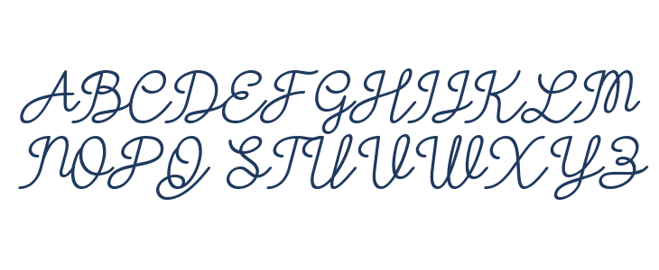 Gellica Soft DEMO Italic Uppercase