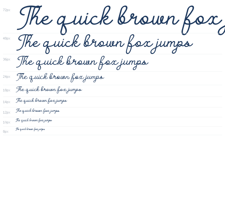 Gellica Soft DEMO Italic Waterfall