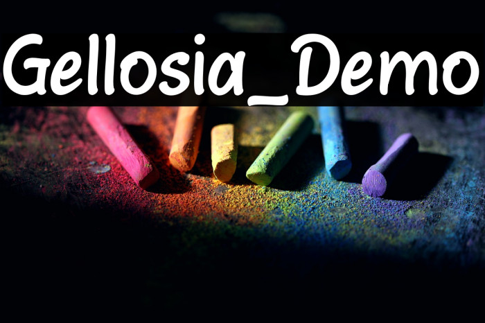 Gellosia_Demo Example 1
