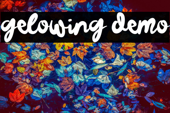 Gelowing Demo Example 1