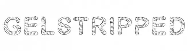 Gelstripped  Fuentes Gratis Descargar