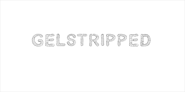 Gelstripped Logo