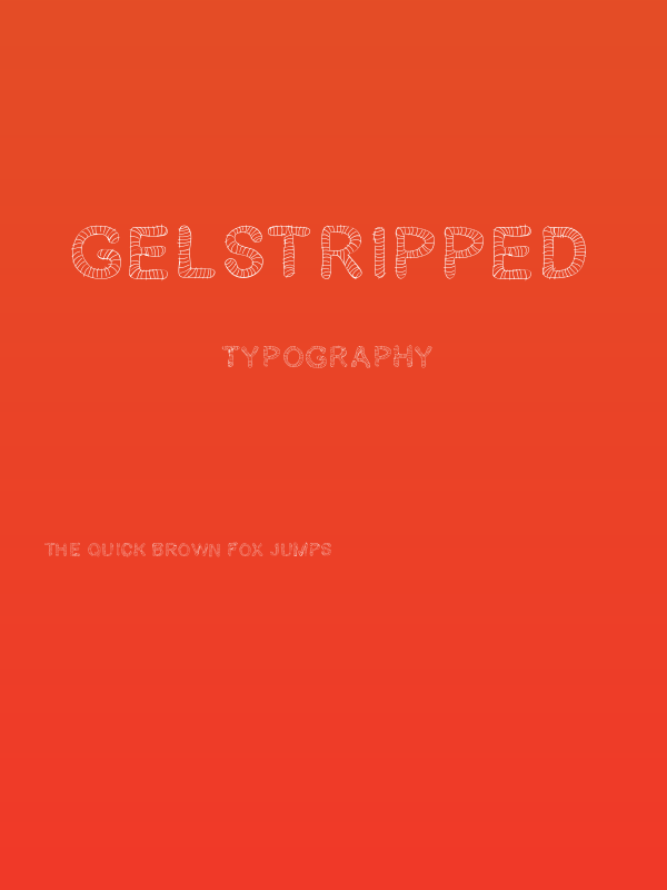 Gelstripped Poster