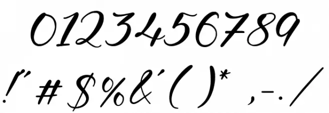 Gelyti Font OTHER CHARS