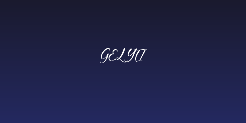 Gelyti Social Header