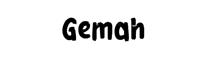 Gemah  Frei Schriftart Herunterladen