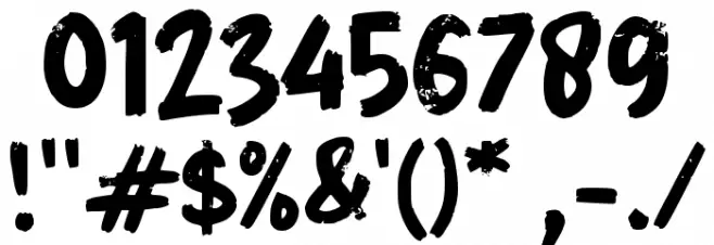 Gemah Font OTHER CHARS