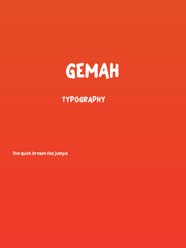 Gemah Poster