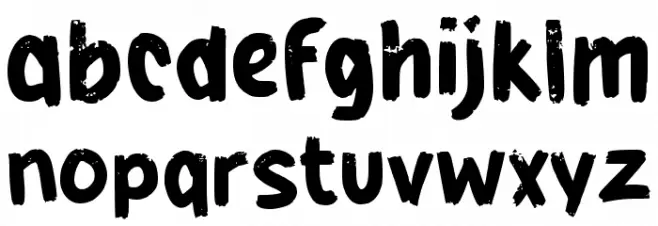 Gemah Font LOWERCASE