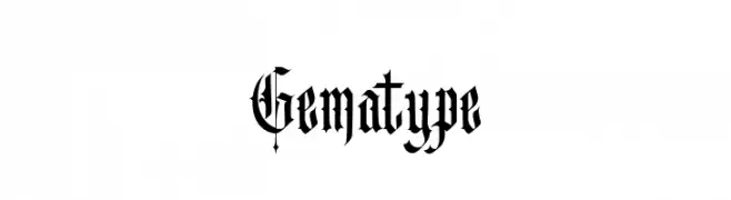 Gematype  免费字体下载