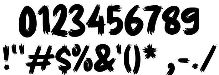 Gemba Font OTHER CHARS