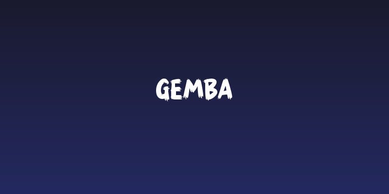 Gemba Social Header