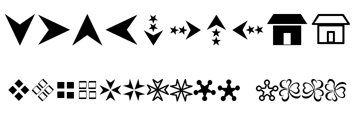 Gembats 1 Font OTHER CHARS