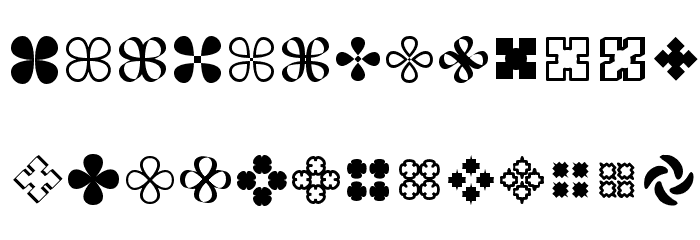 Gembats 1 Font LOWERCASE
