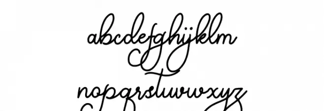 Gemblo Font LOWERCASE