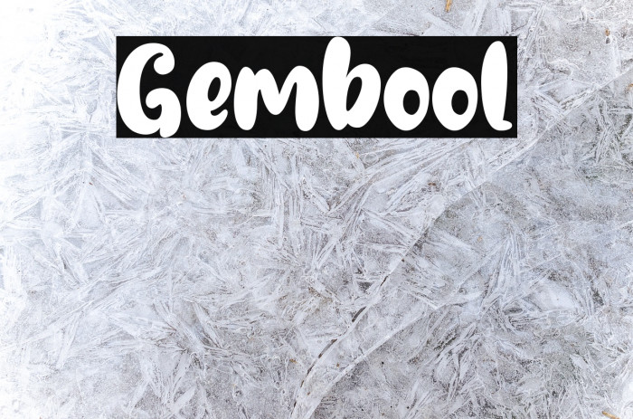 Gembool फ़ॉन्ट examples