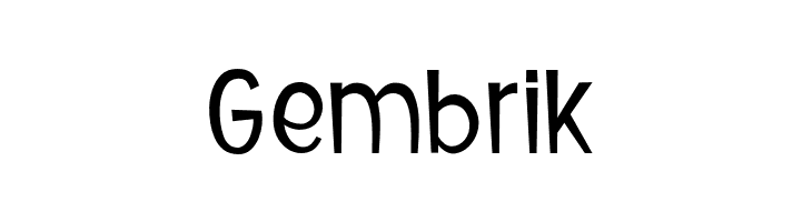 Gembrik Font