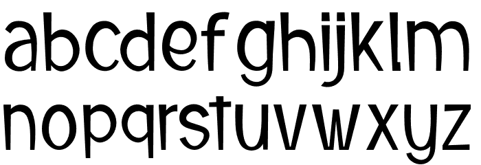 Gembrik Font LOWERCASE
