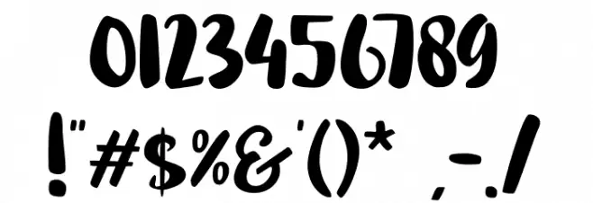 Gembulla Font OTHER CHARS