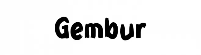 Gembur Font