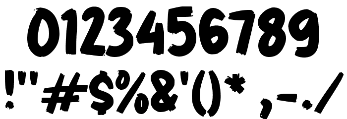 Gembur Schriftart Anderer Schreiben