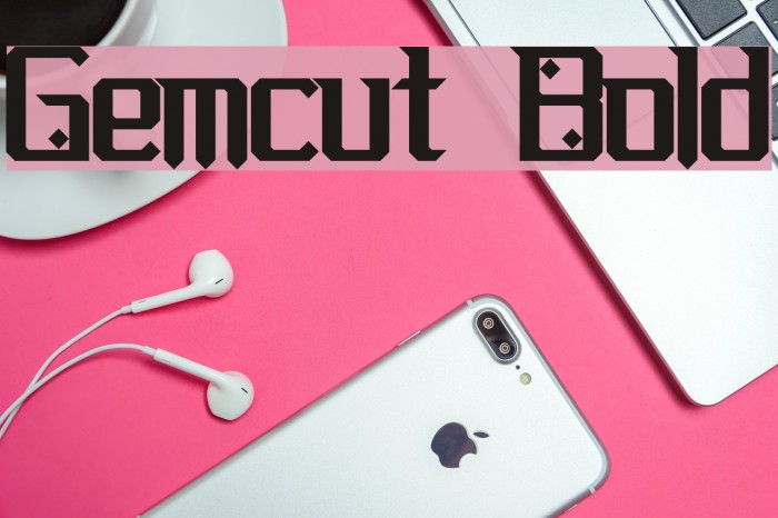 Gemcut Bold Example 1