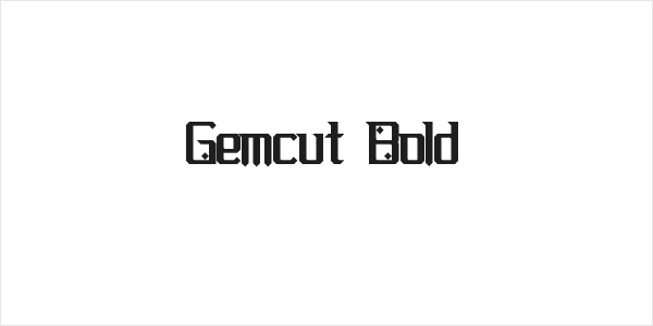 Gemcut Bold Logo