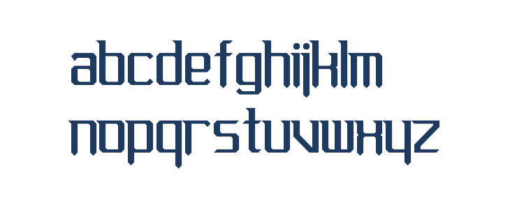 Gemcut Lowercase