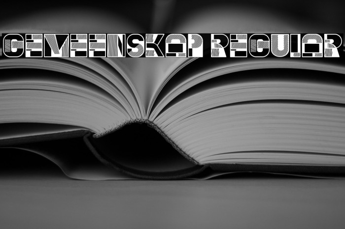 Gemeenskap Regular Example 1