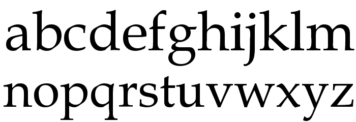 Gemerald Font Litere mici
