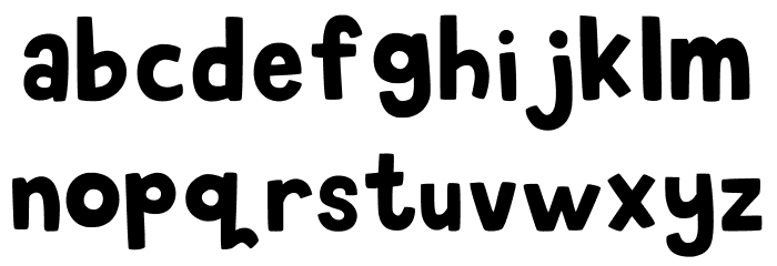 Gemes Font Font LOWERCASE