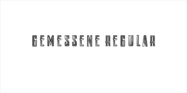 Gemessene Regular Logo
