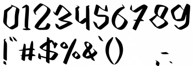 Gemfity Font OTHER CHARS