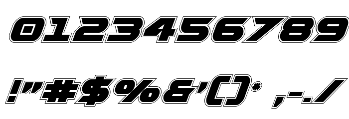 Gemina 2 Academy Italic Font OTHER CHARS